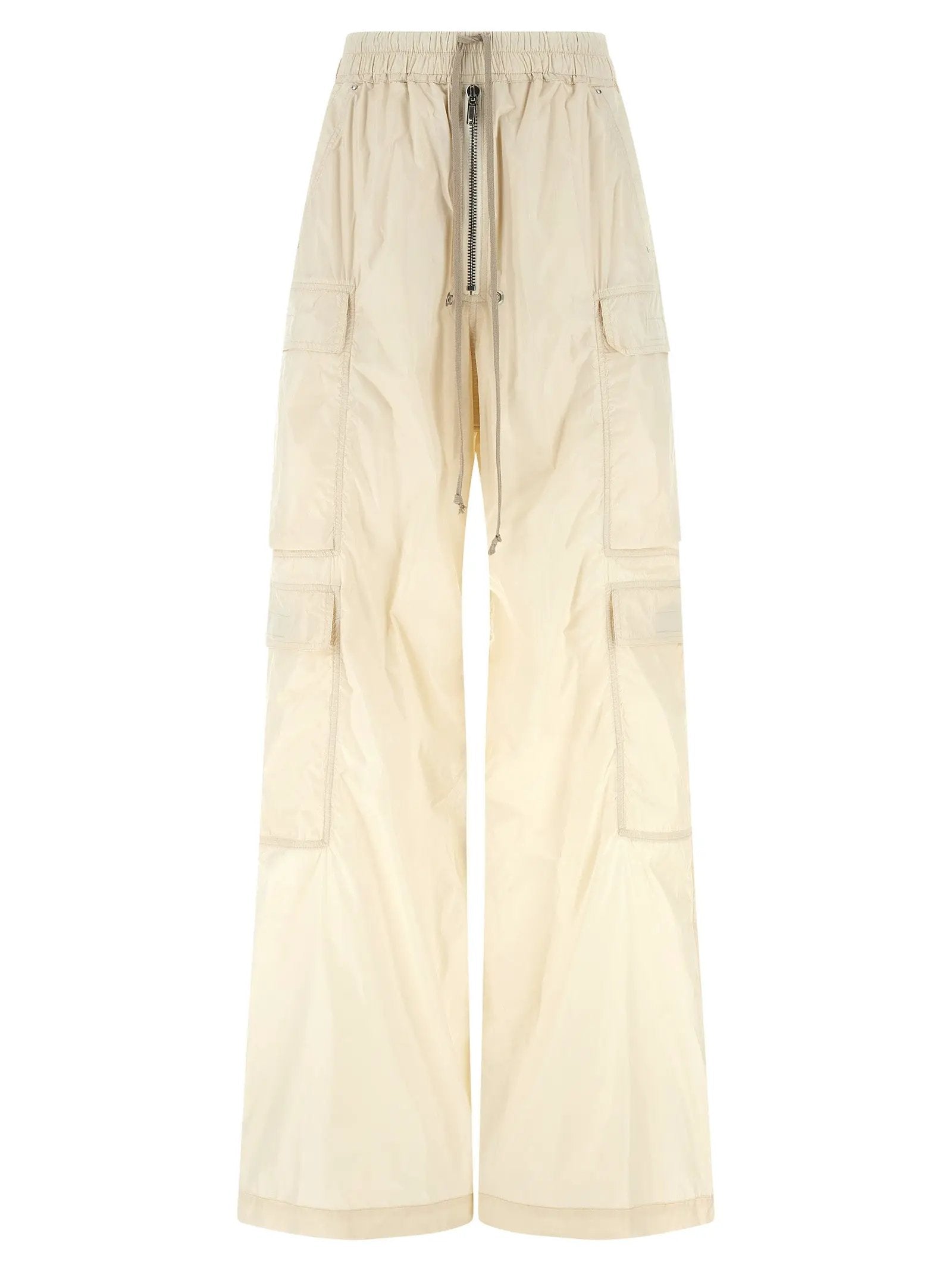 DRKSHDW Beige Nylon Cargo Pants