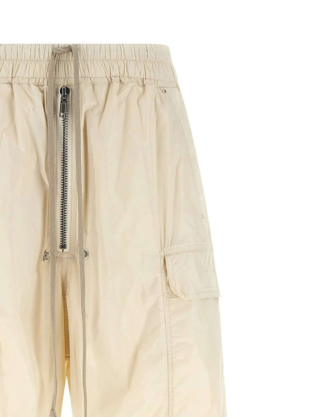 DRKSHDW Beige Nylon Cargo Pants