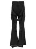 Rick Owens Black Copper Flared Pants