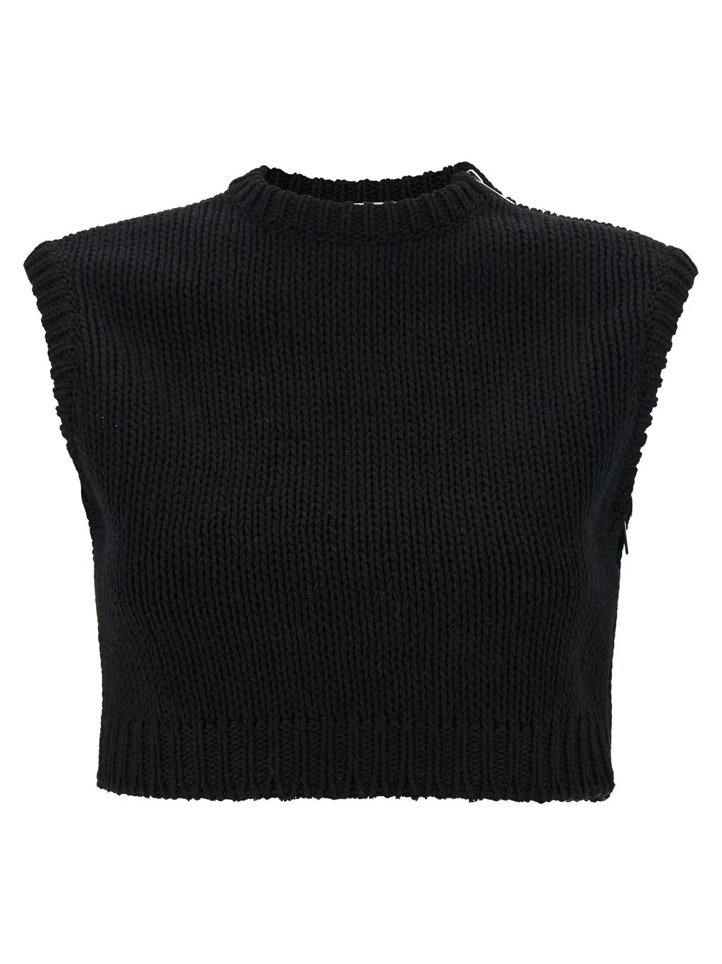 Max Mara Black Cotton Cardigan