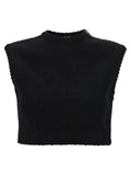 Max Mara Black Cotton Cardigan