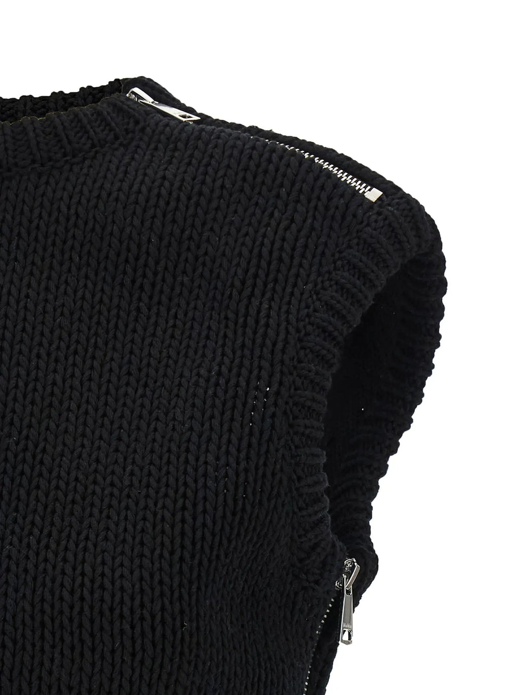 Max Mara Black Cotton Cardigan