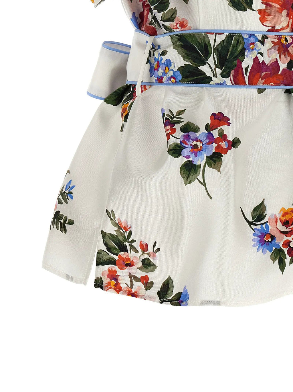 Blouse Dolce & Gabbana en soie blanche