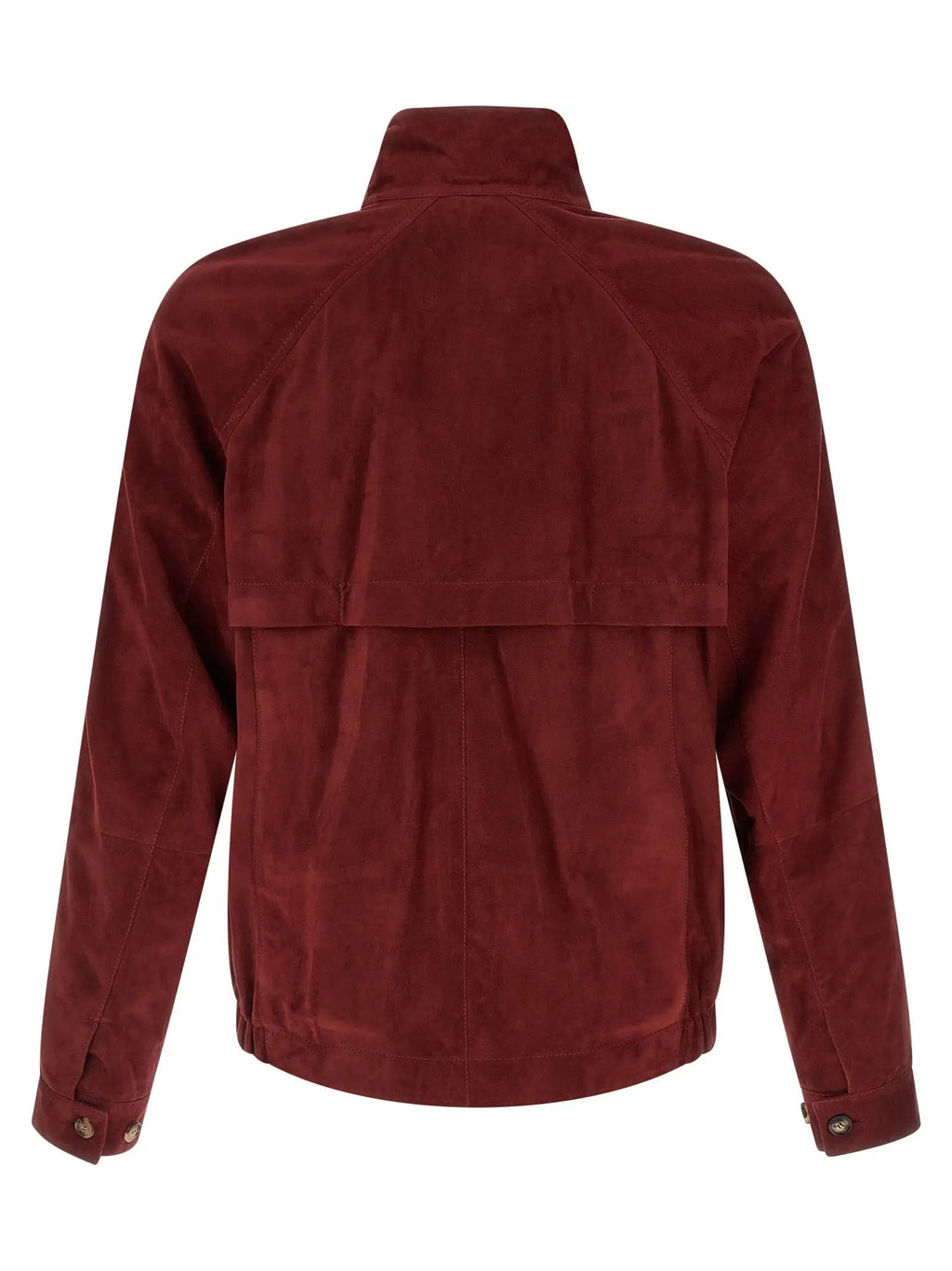 Brunello Cucinelli Multicolor Lamb Leather Leather Jacket
