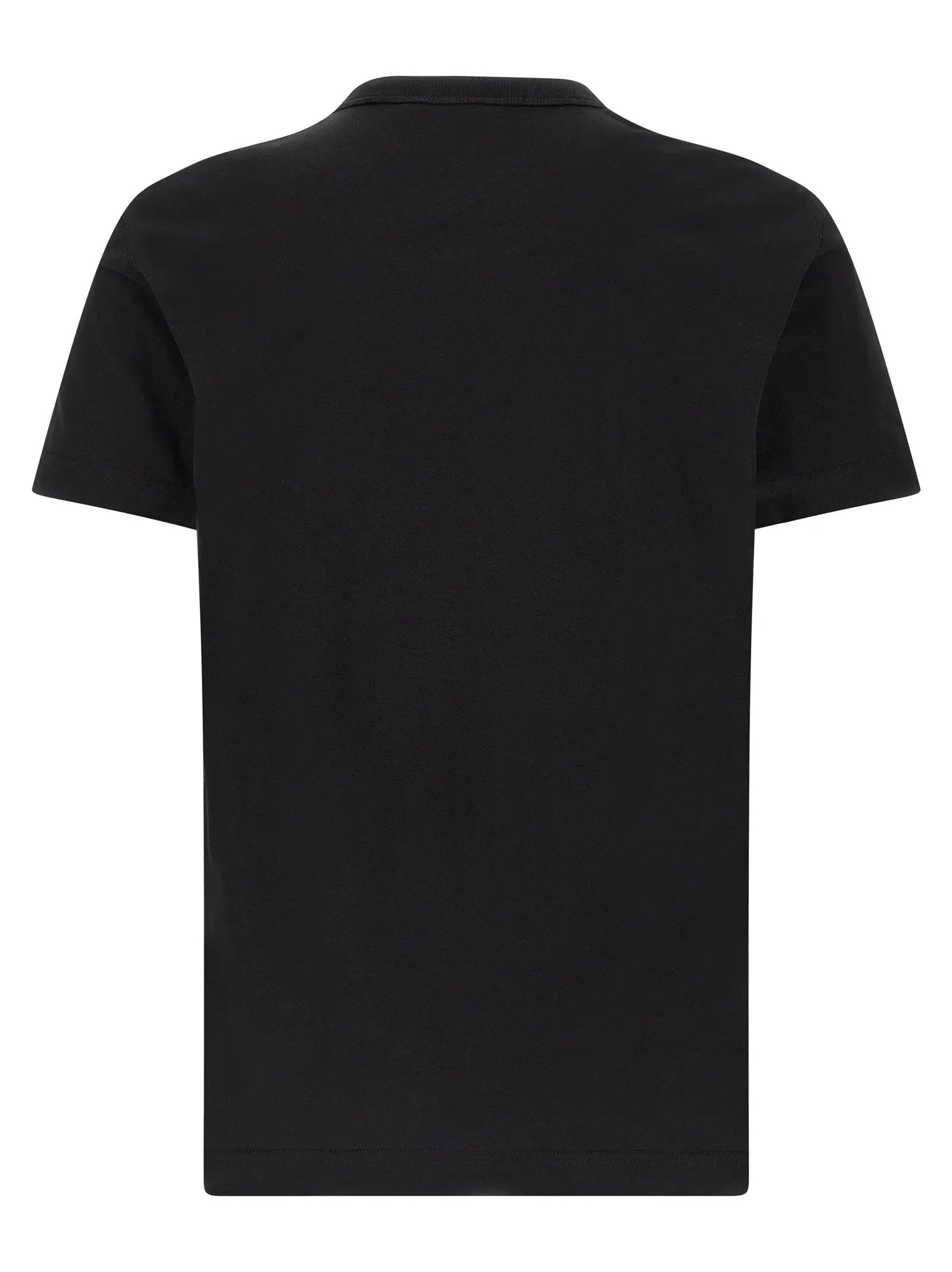 Dolce & Gabbana Black Cotton T-Shirt