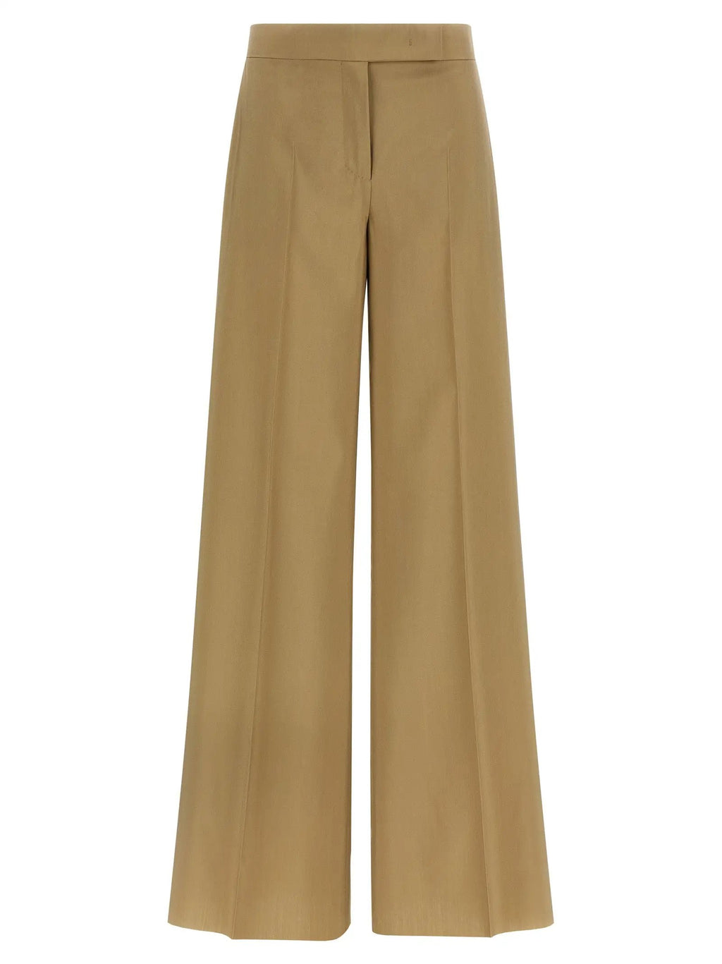 Max Mara Beige Virgin Wool Dress Pants