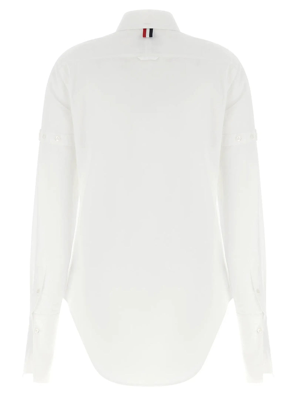 Thom Browne White Cotton Blouse