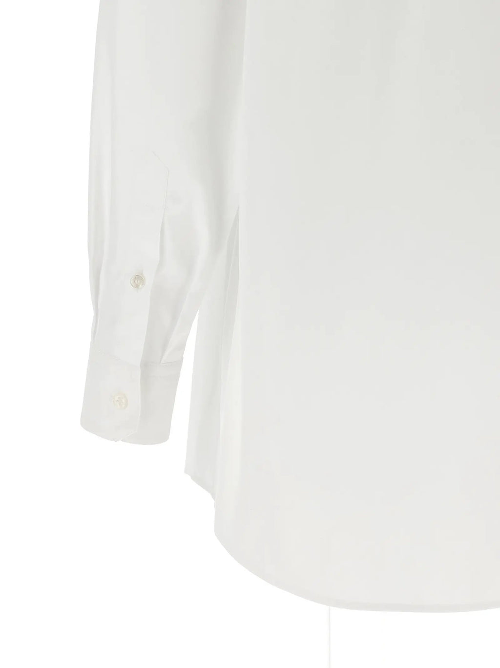 Dolce & Gabbana White Cotton Blouse