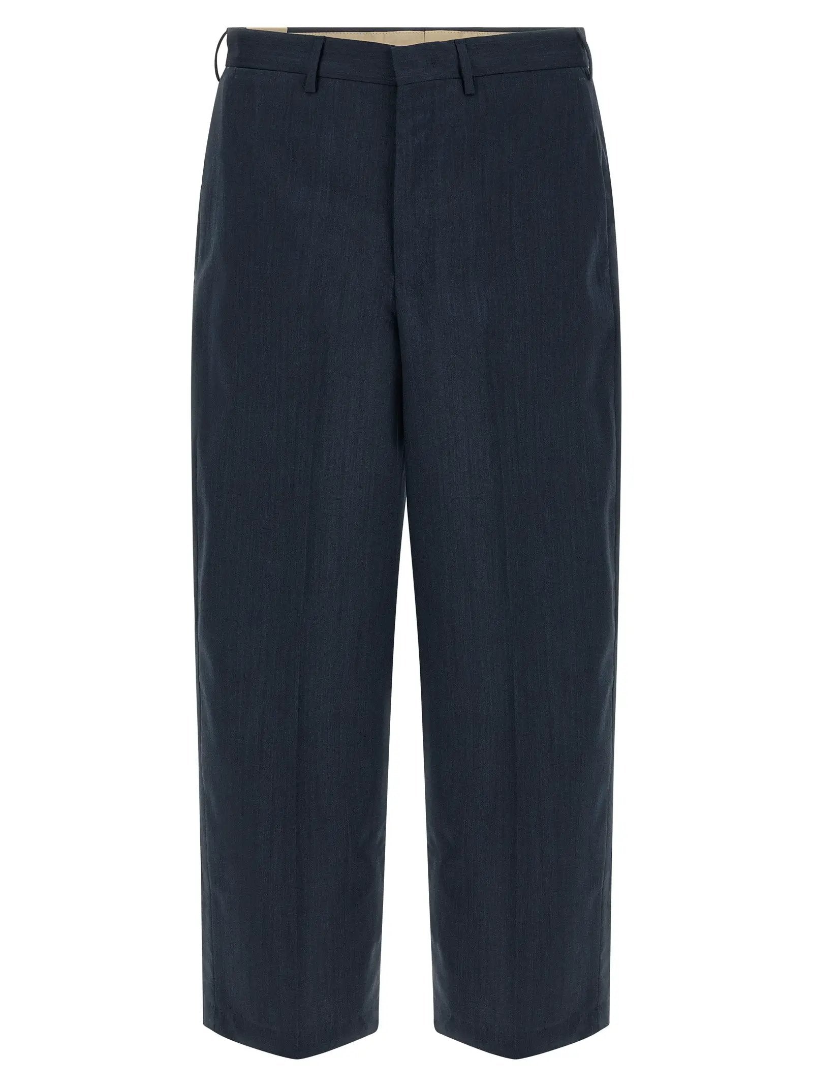 PT Torino Blue Virgin Wool Dress Pants