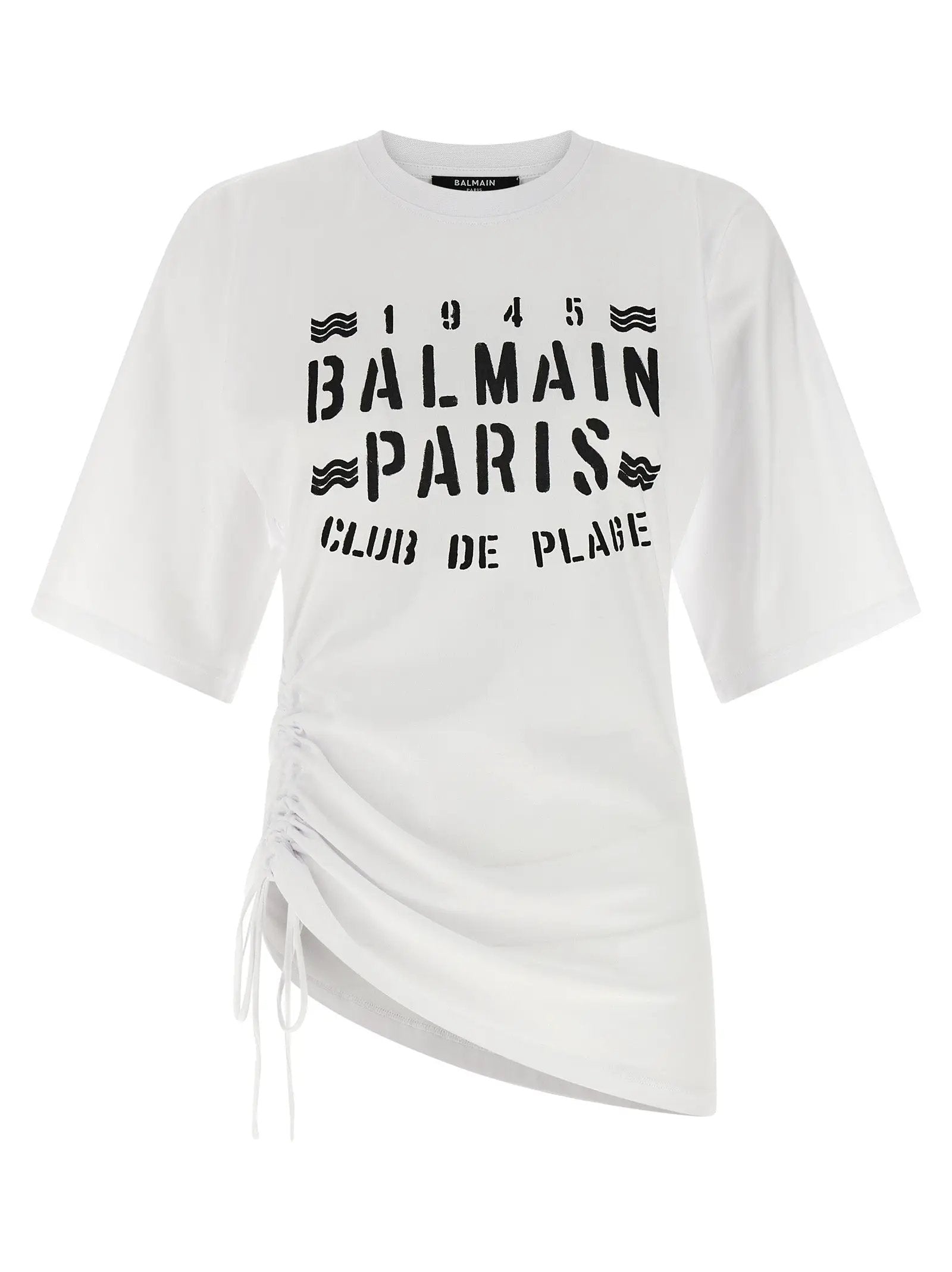 Balmain Bicolor Cotton T-Shirt