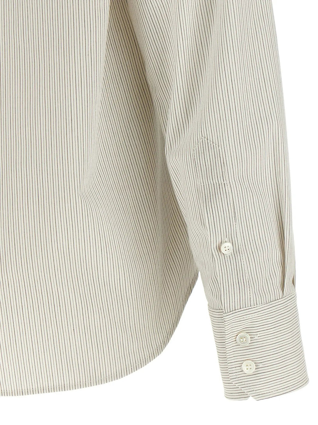 MM6 Maison Margiela Gray Cotton Blouse