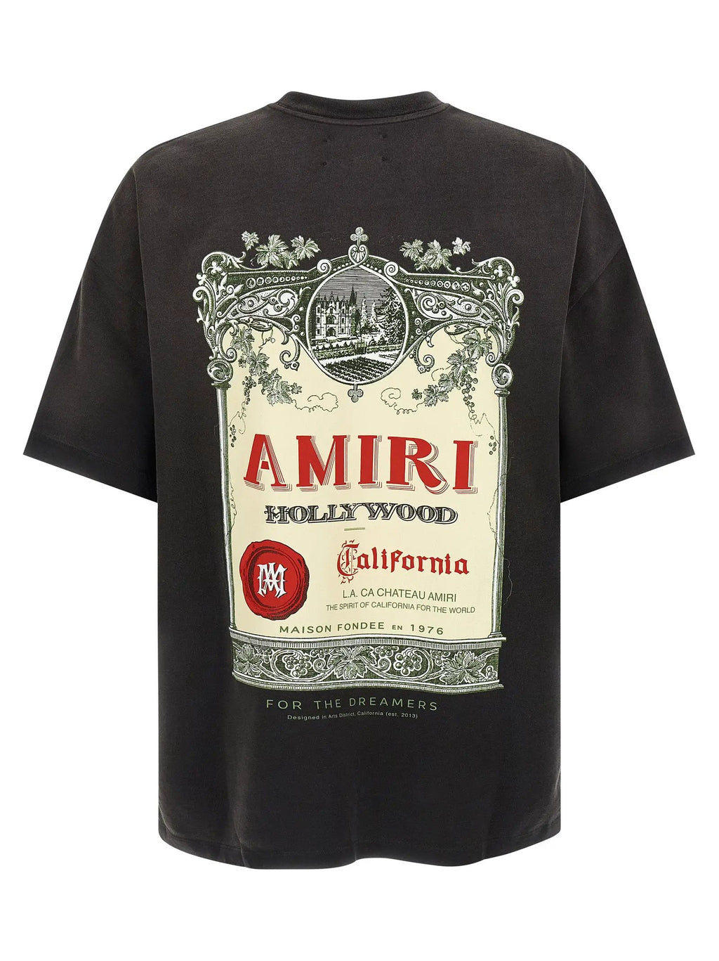 T-shirt Amiri en coton noir