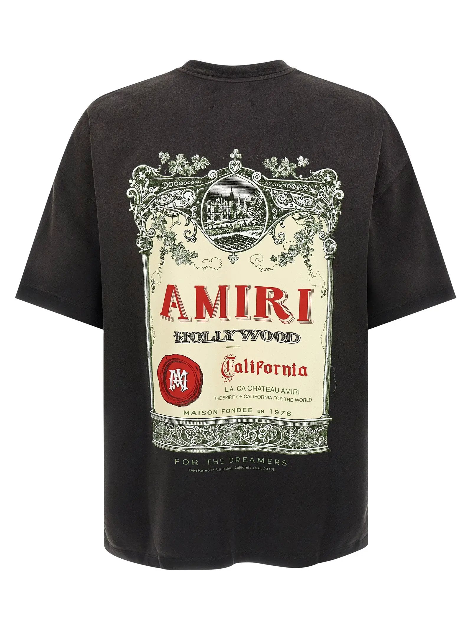 T-shirt Amiri en coton noir