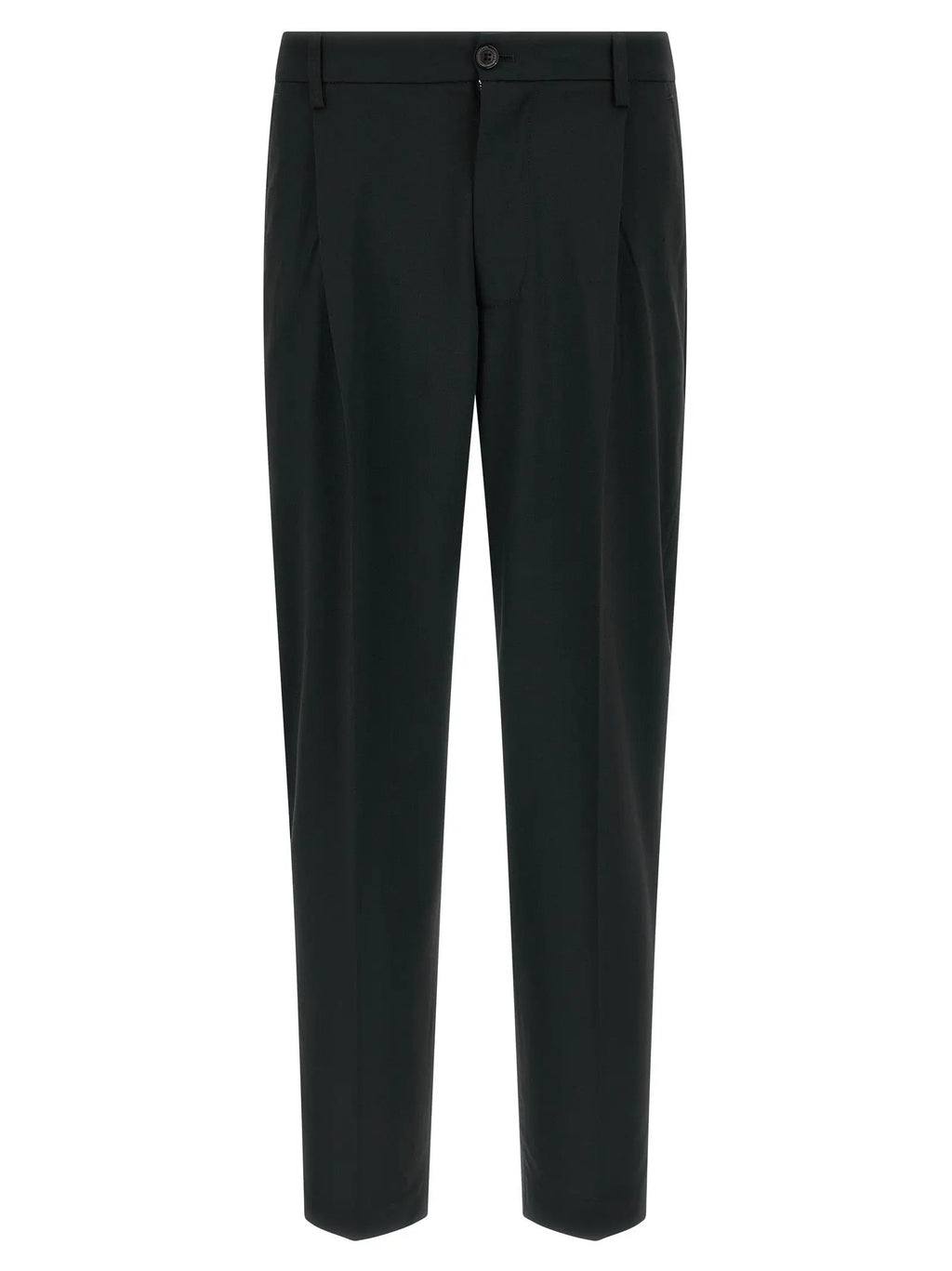 Department 5 Black Polyester Casual Pants