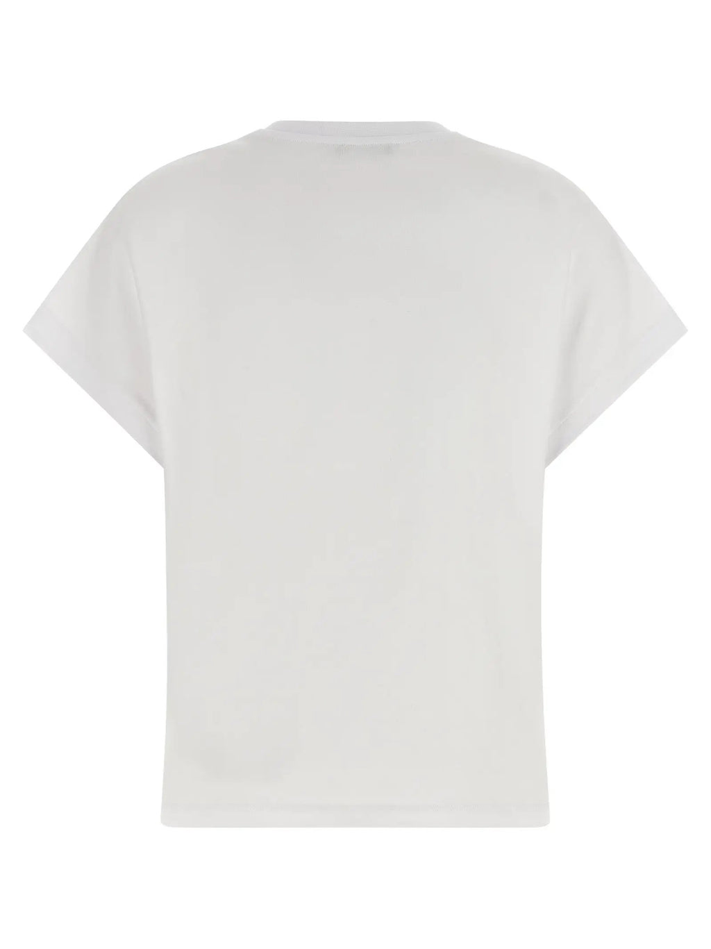 Balmain White Cotton T-Shirt