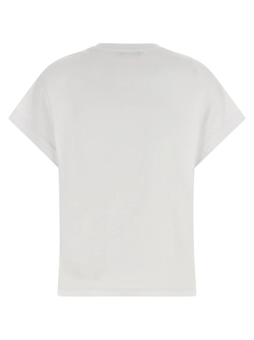 Balmain White Cotton T-Shirt