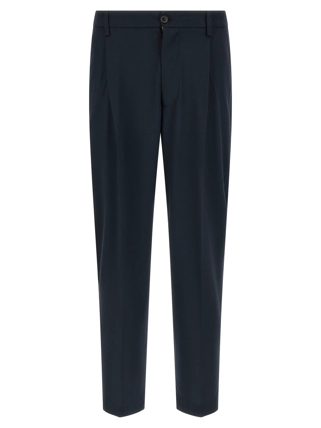 Department 5 Blue Polyester Casual Pants
