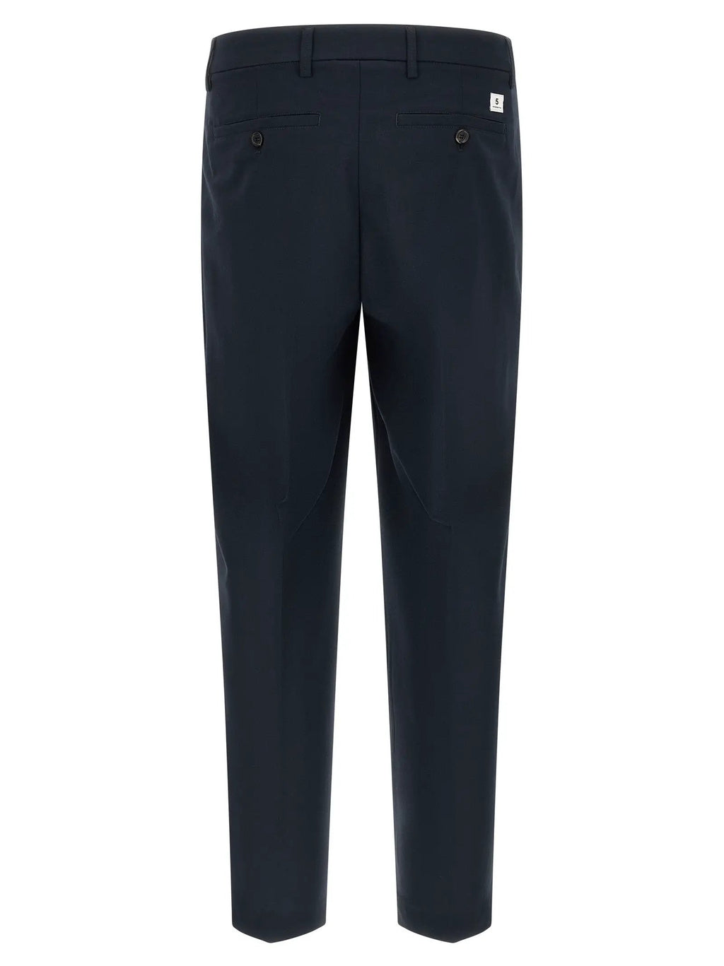 Department 5 Blue Polyester Casual Pants