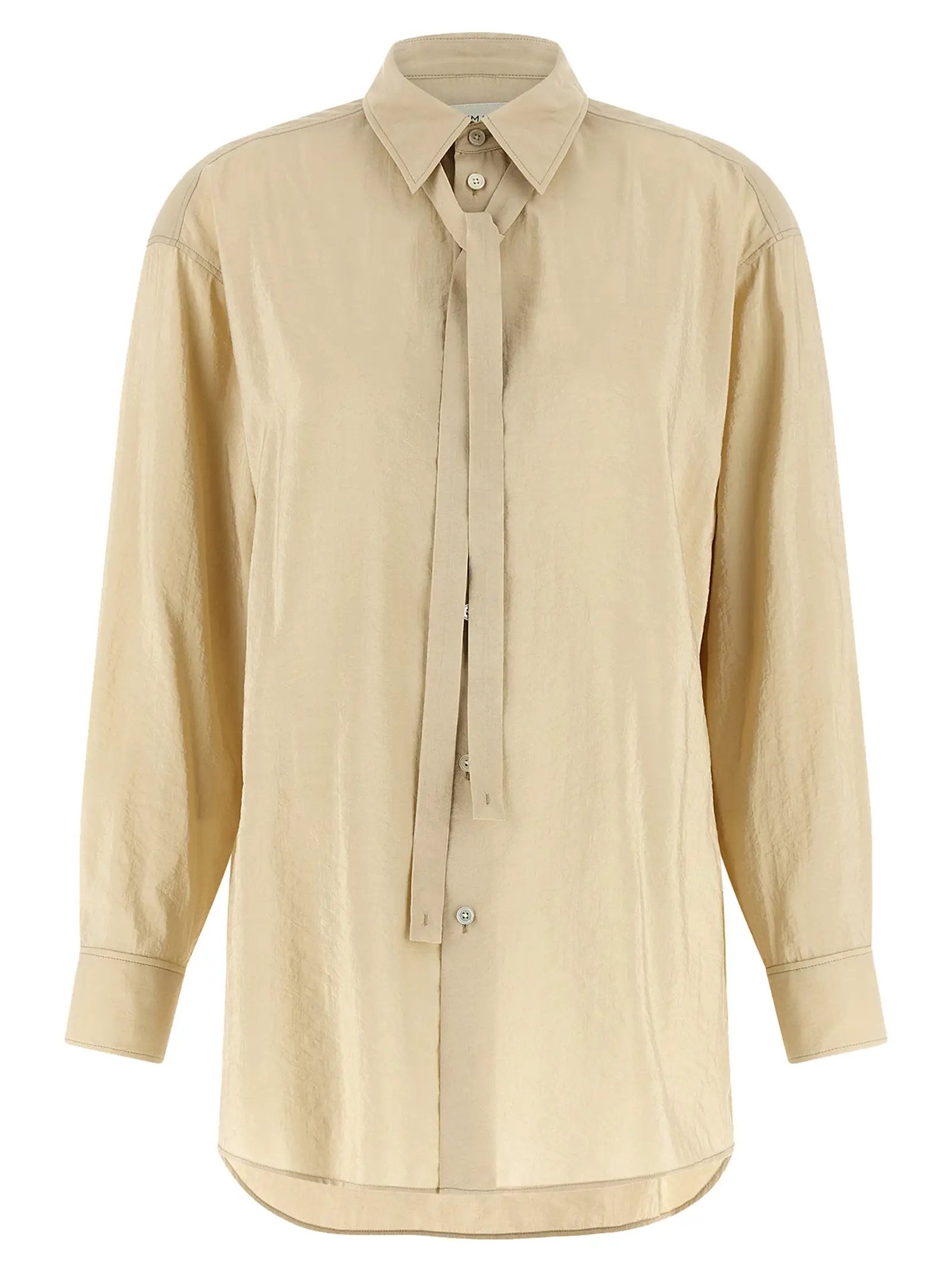 Lemaire Beige Silk Blouse
