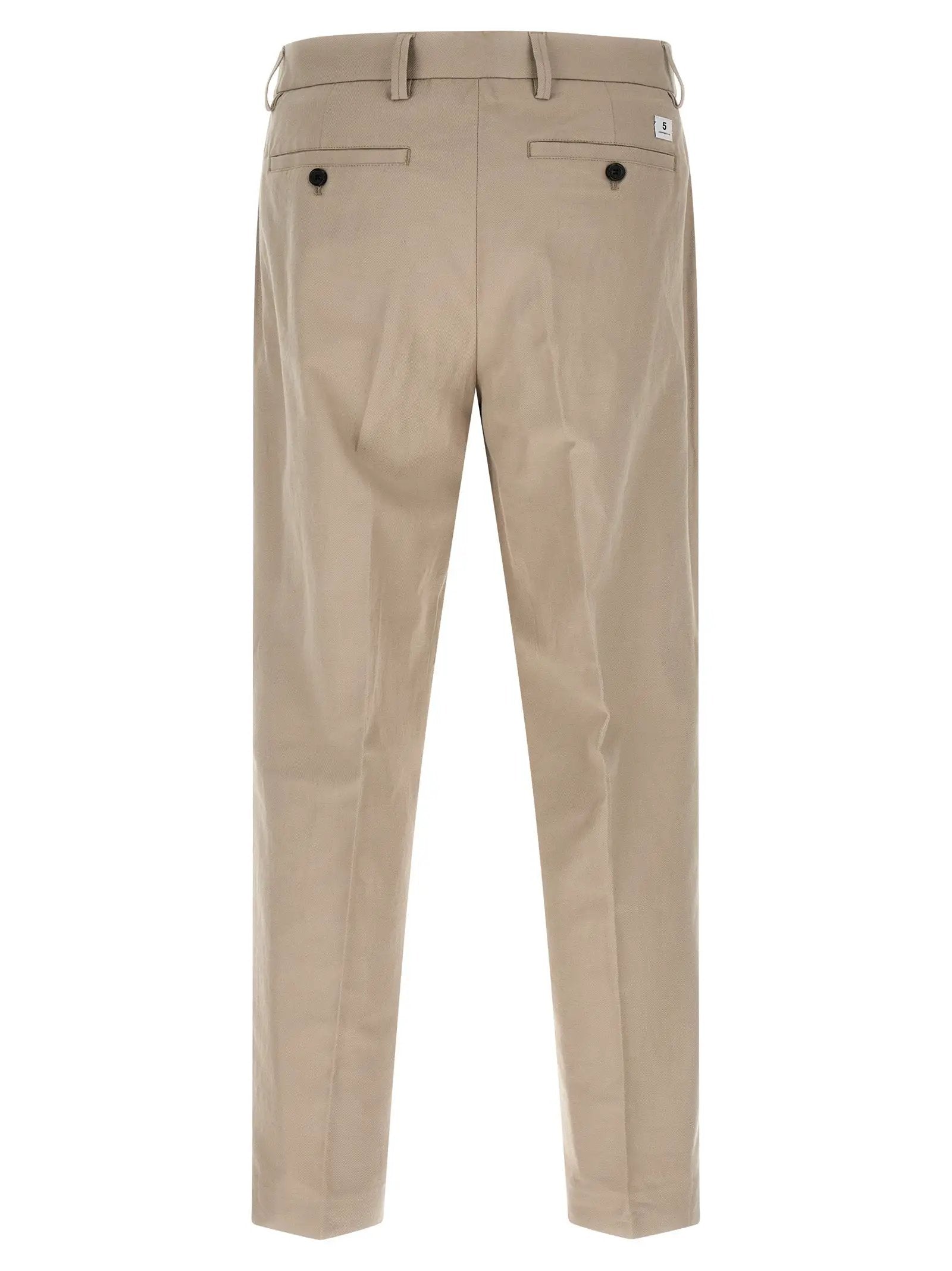 Department 5 Beige Cotton Casual Pants