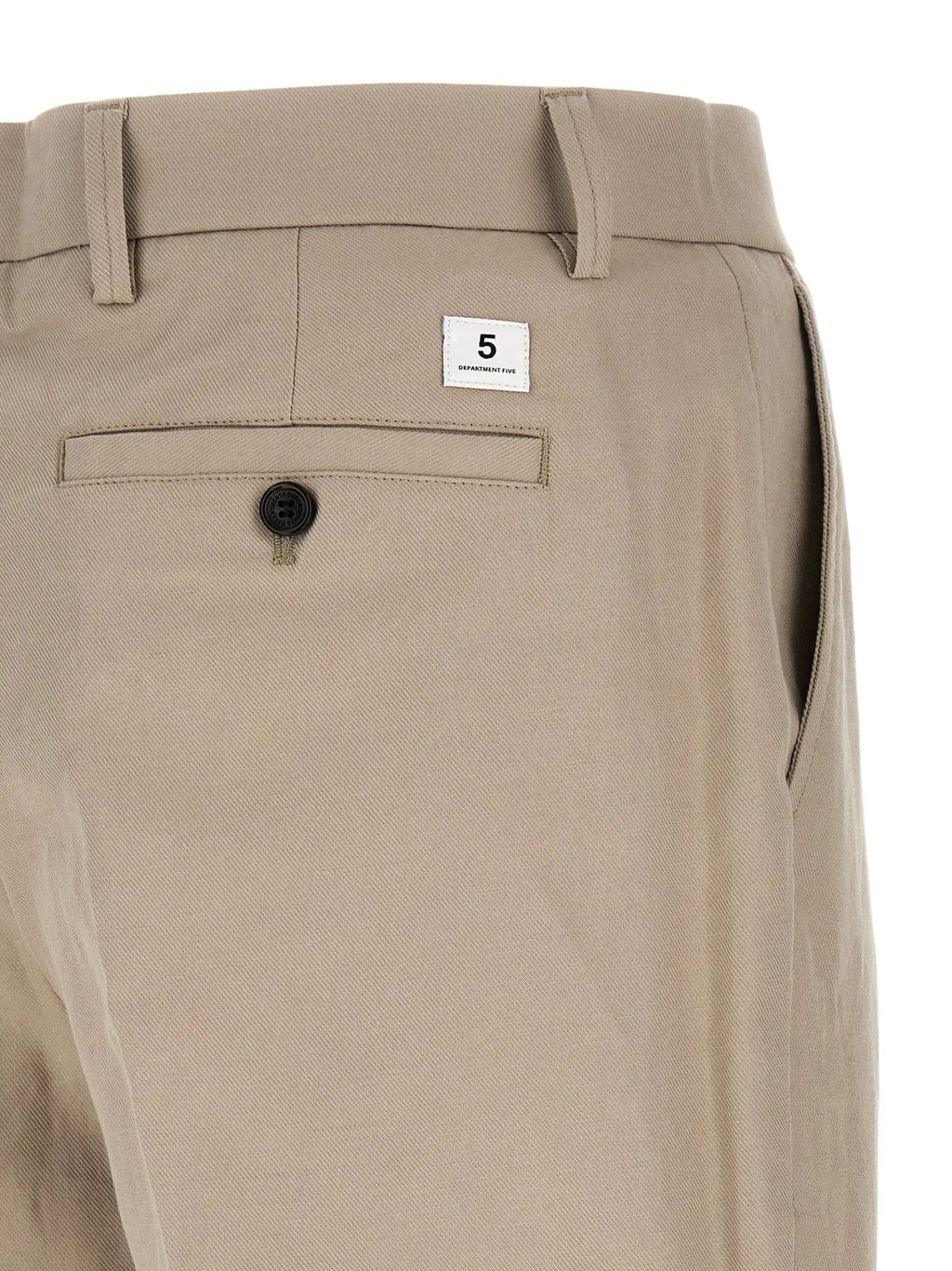 Department 5 Beige Cotton Casual Pants