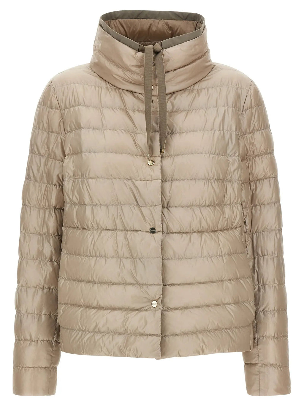 Herno Brown Polyamide Full-Length Jacket