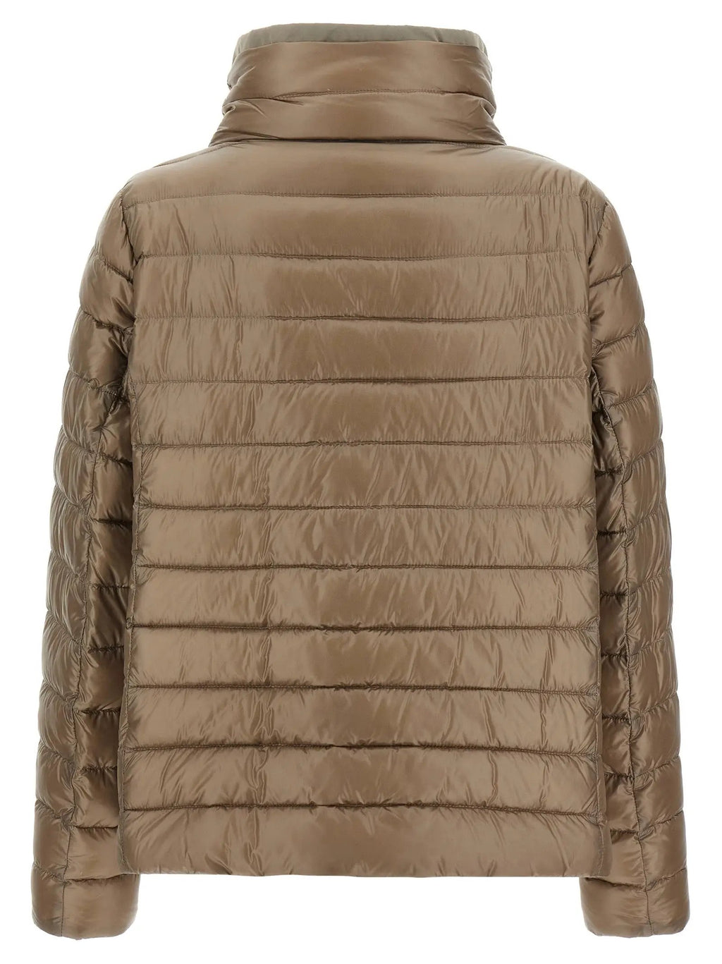 Herno Brown Polyamide Full-Length Jacket