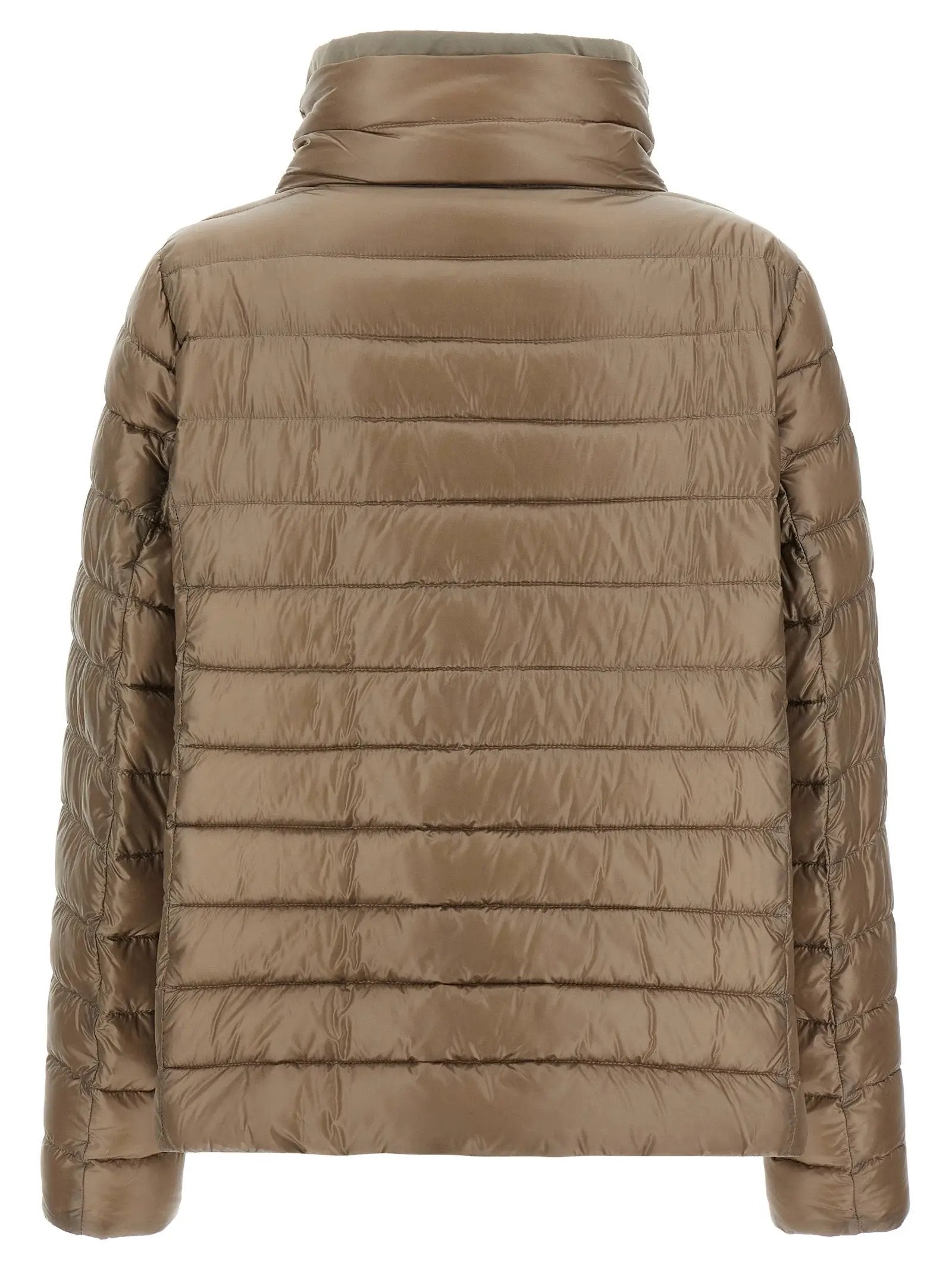 Herno Brown Polyamide Full-Length Jacket