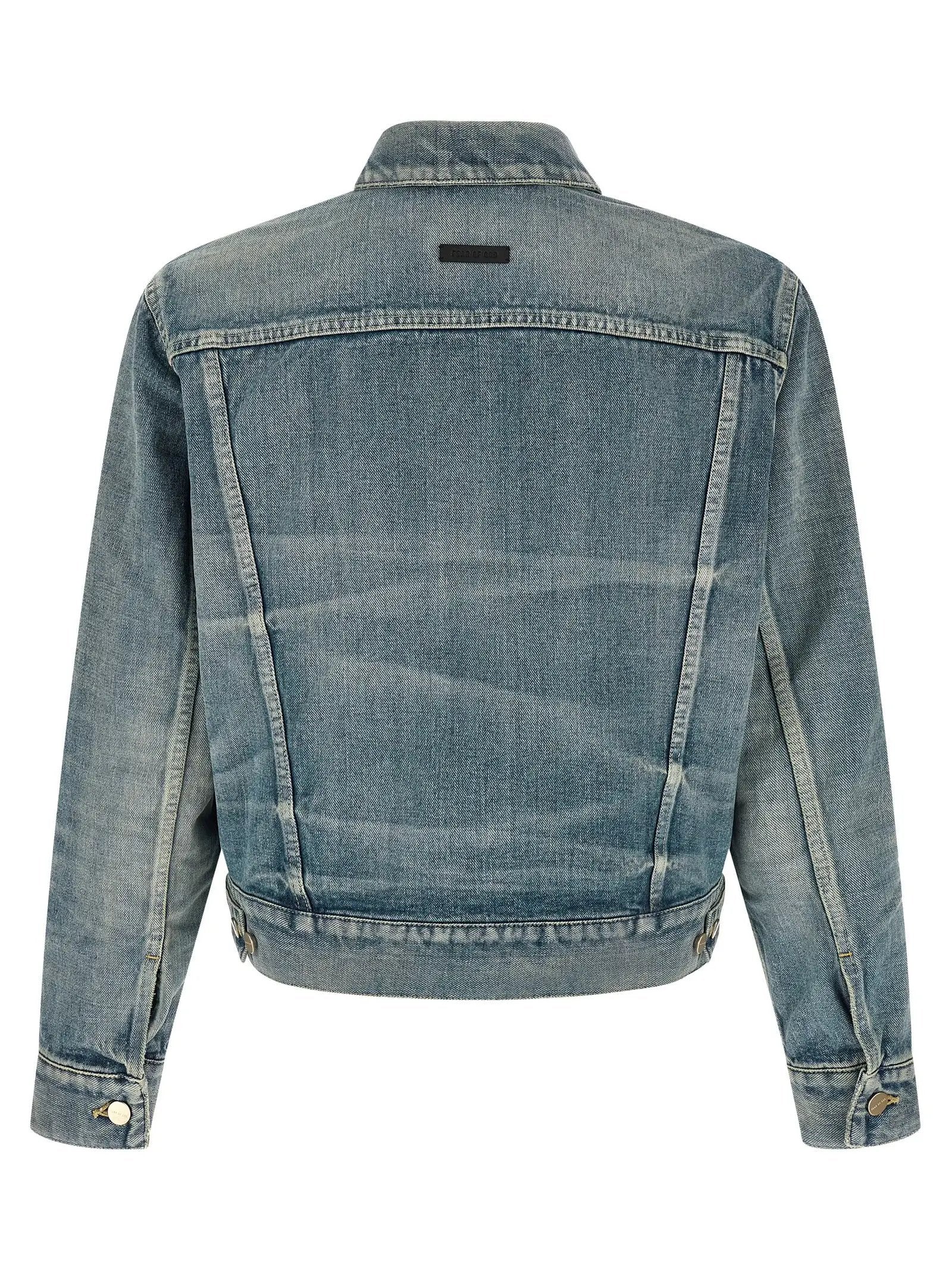 Fear Of God Blue Cotton Denim Jacket