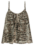 PINKO Gray Cotton Blouse