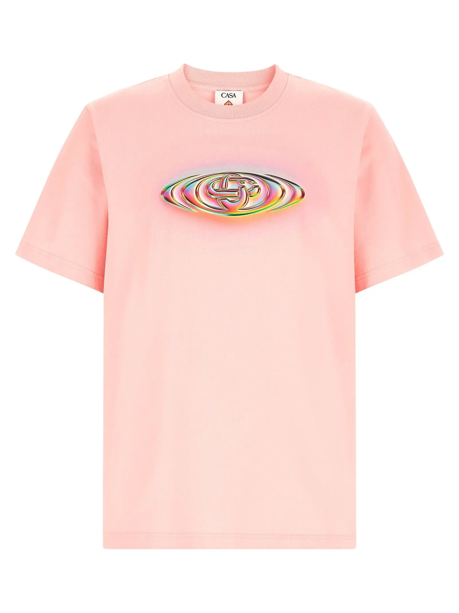 Casablanca Multicolor Organic Cotton T-Shirt