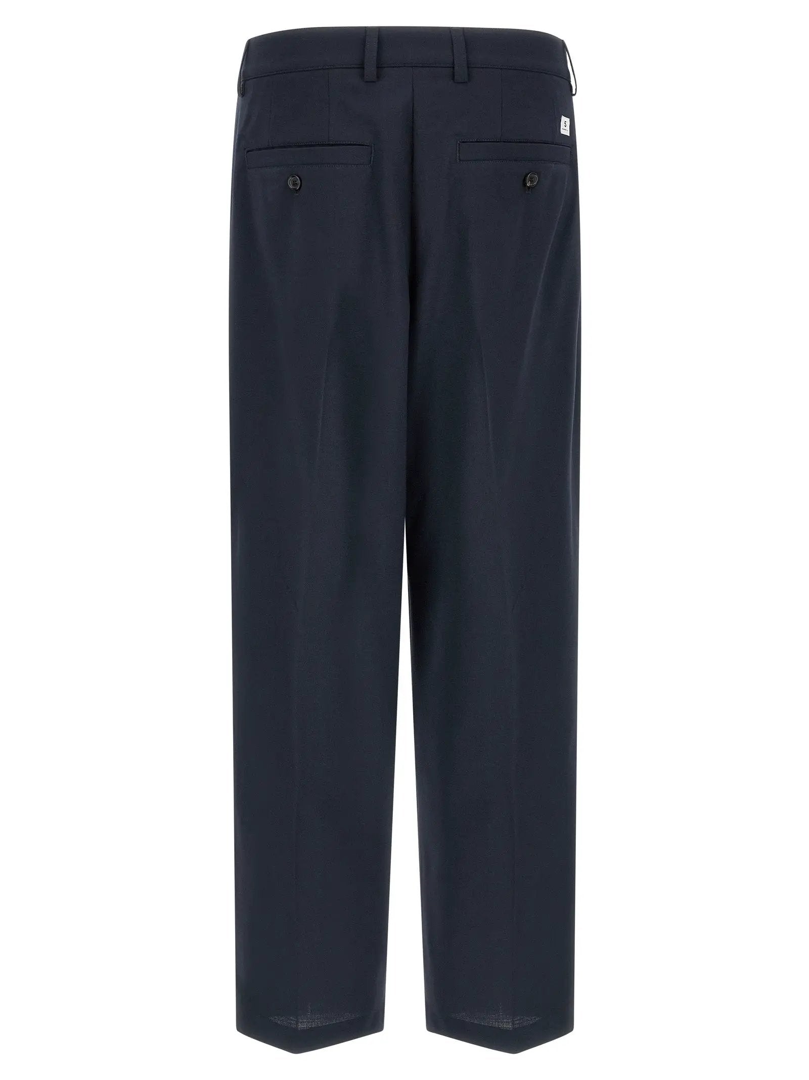 Department 5 Blue Polyester Chino Pants