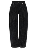 Stella McCartney Black Cotton Jeans Denim