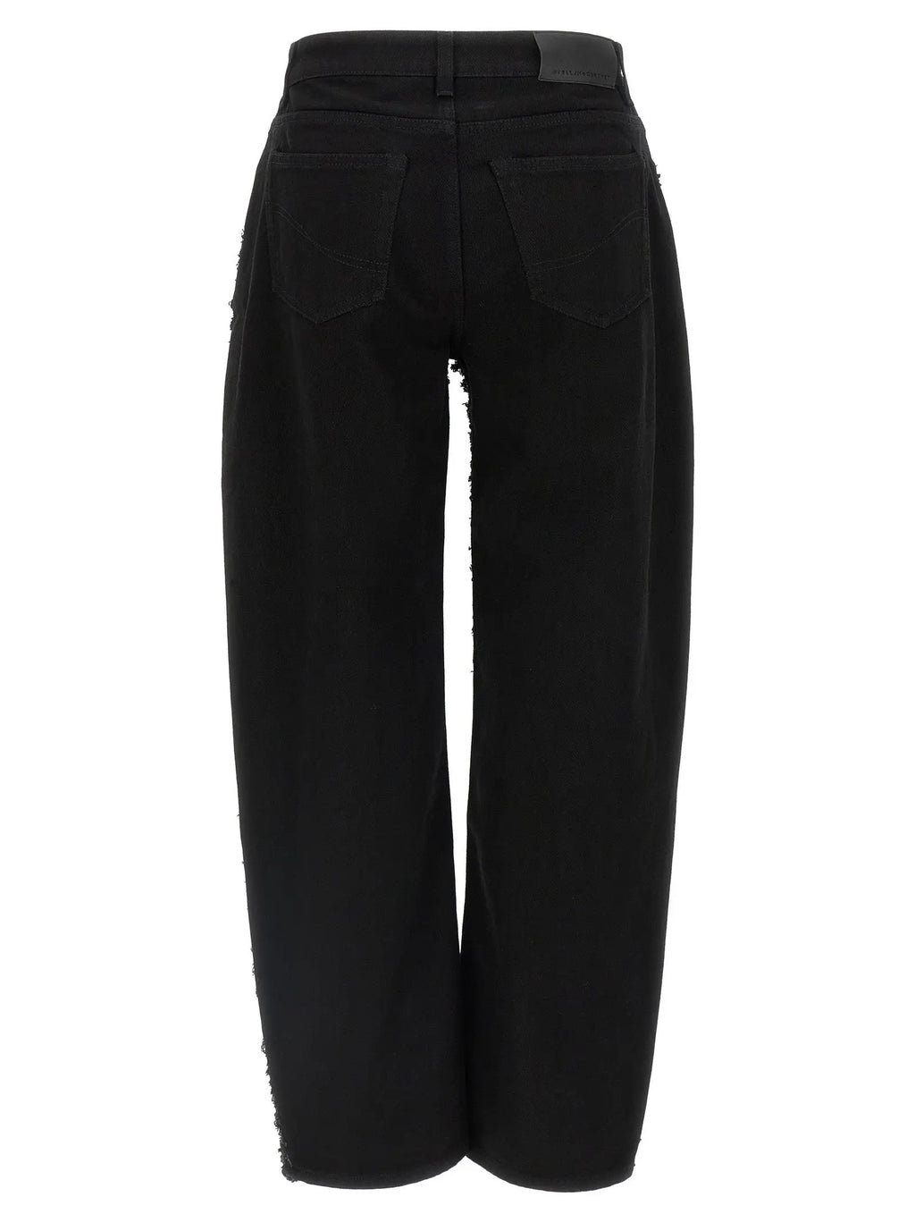 Stella McCartney Black Cotton Jeans Denim