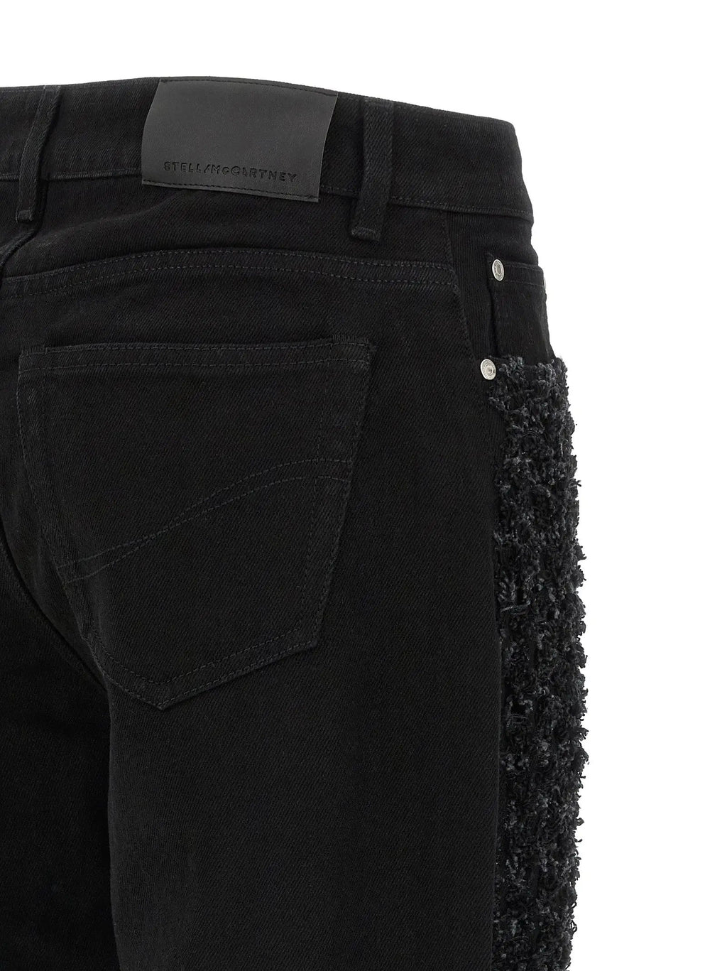 Stella McCartney Black Cotton Jeans Denim
