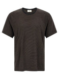Saint Laurent Brown Wool T-Shirt