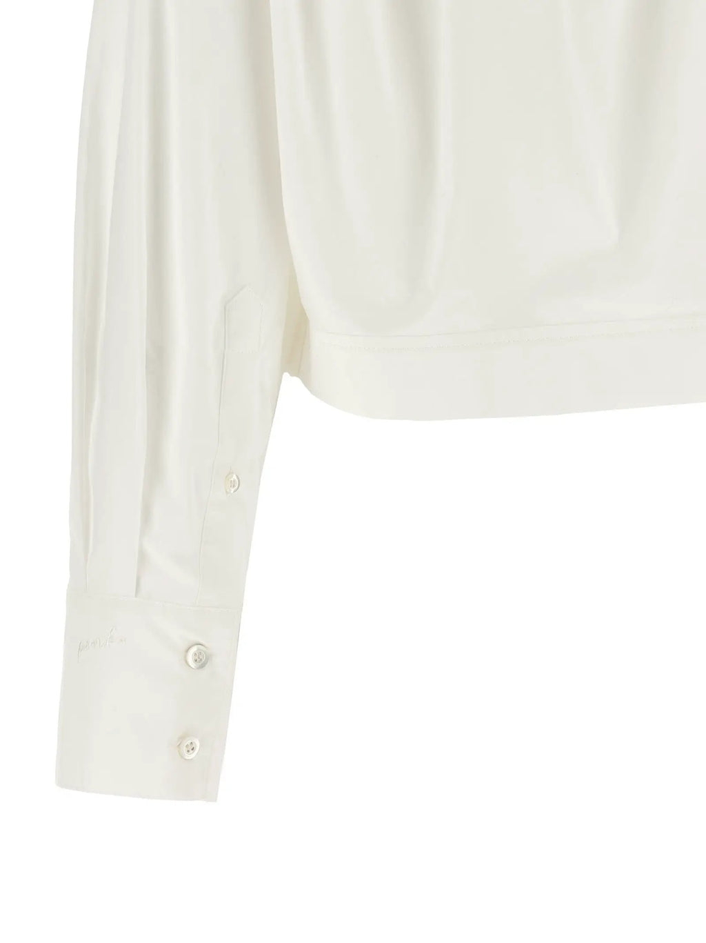 PINKO White Cotton Blouse