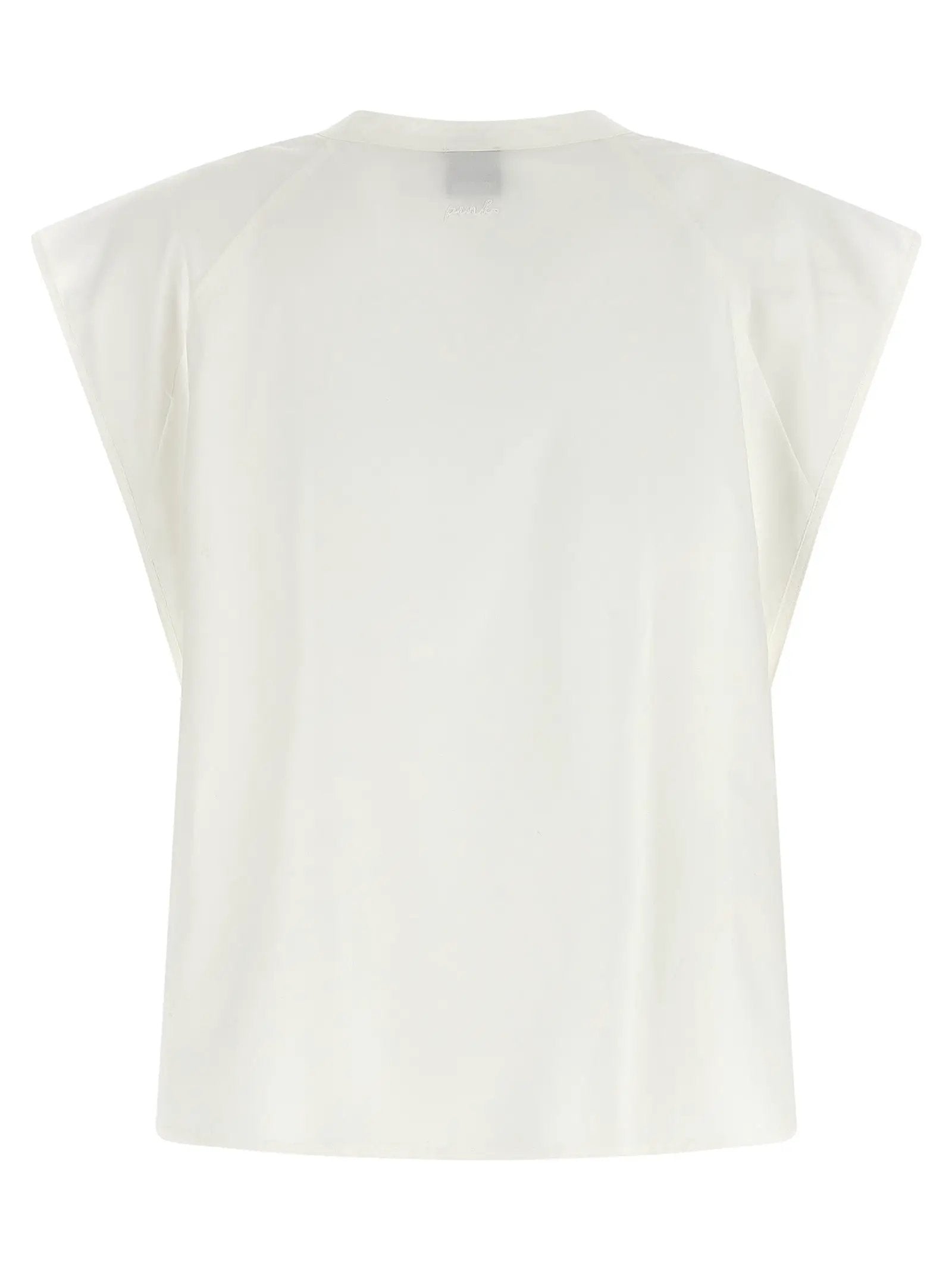 PINKO White Cotton Blouse