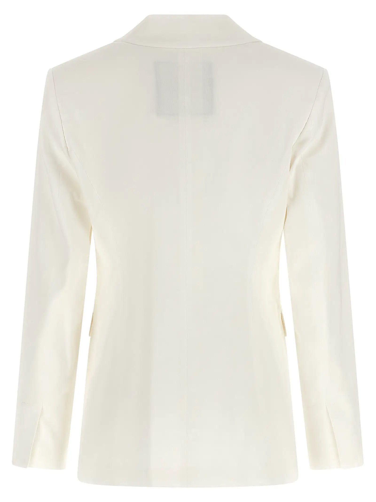 PINKO White Linen Blazer