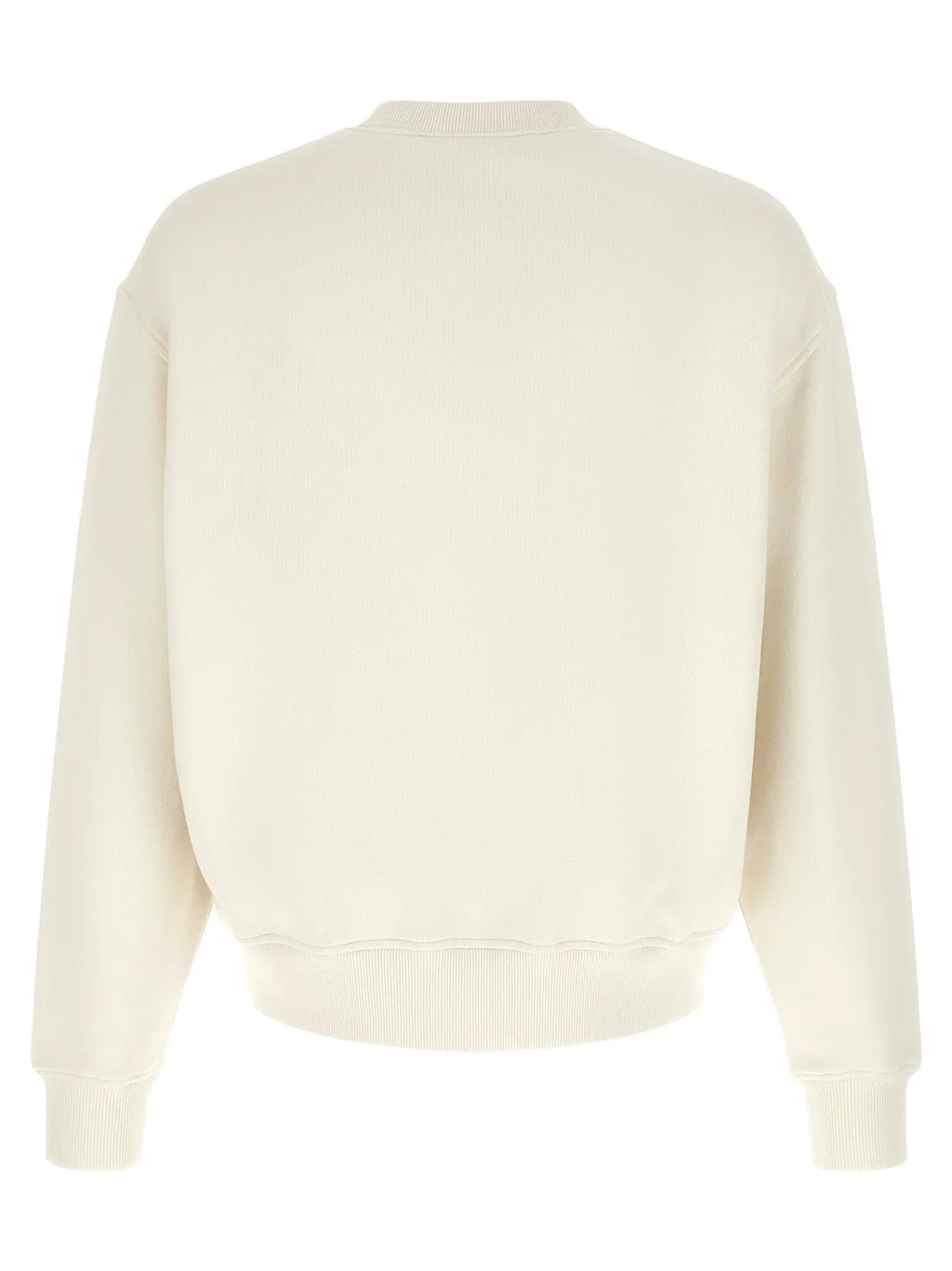 Sweat-shirt blanc en coton Palm Angels