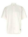 Comme Des Garçons White Cotton Blouse