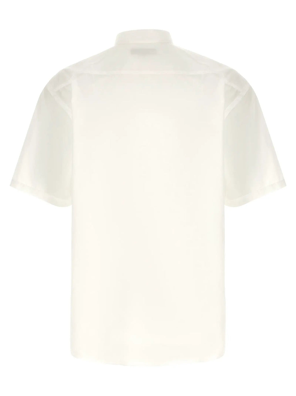 Comme Des Garçons White Cotton Blouse