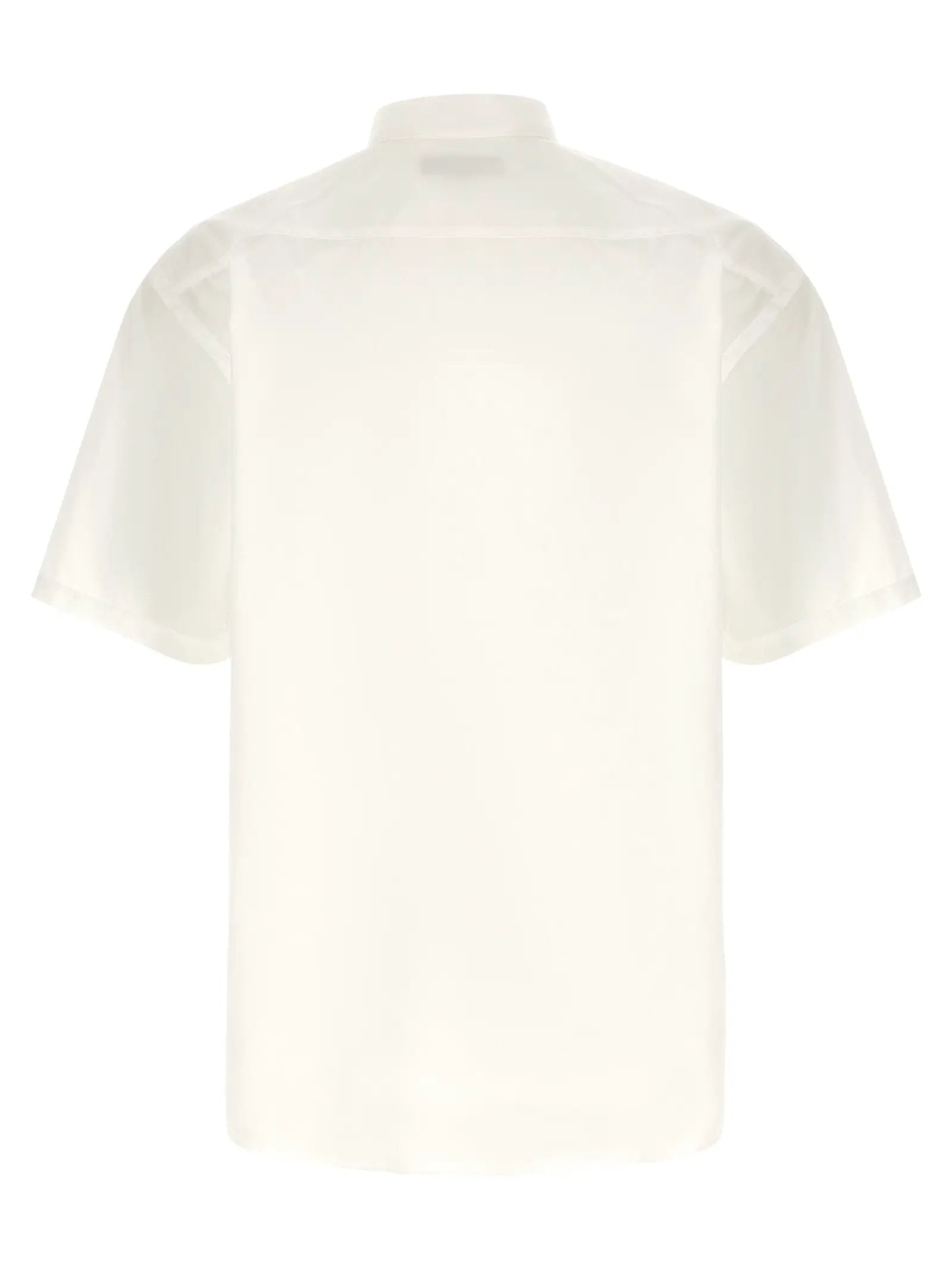 Comme Des Garçons White Cotton Blouse