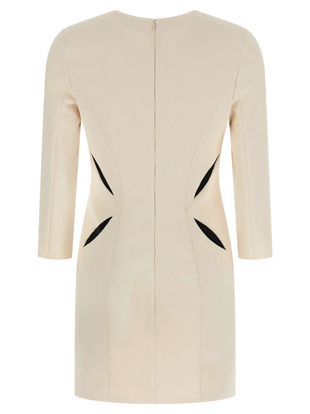 Elisabetta Franchi Bicolor Polyester Short Dress