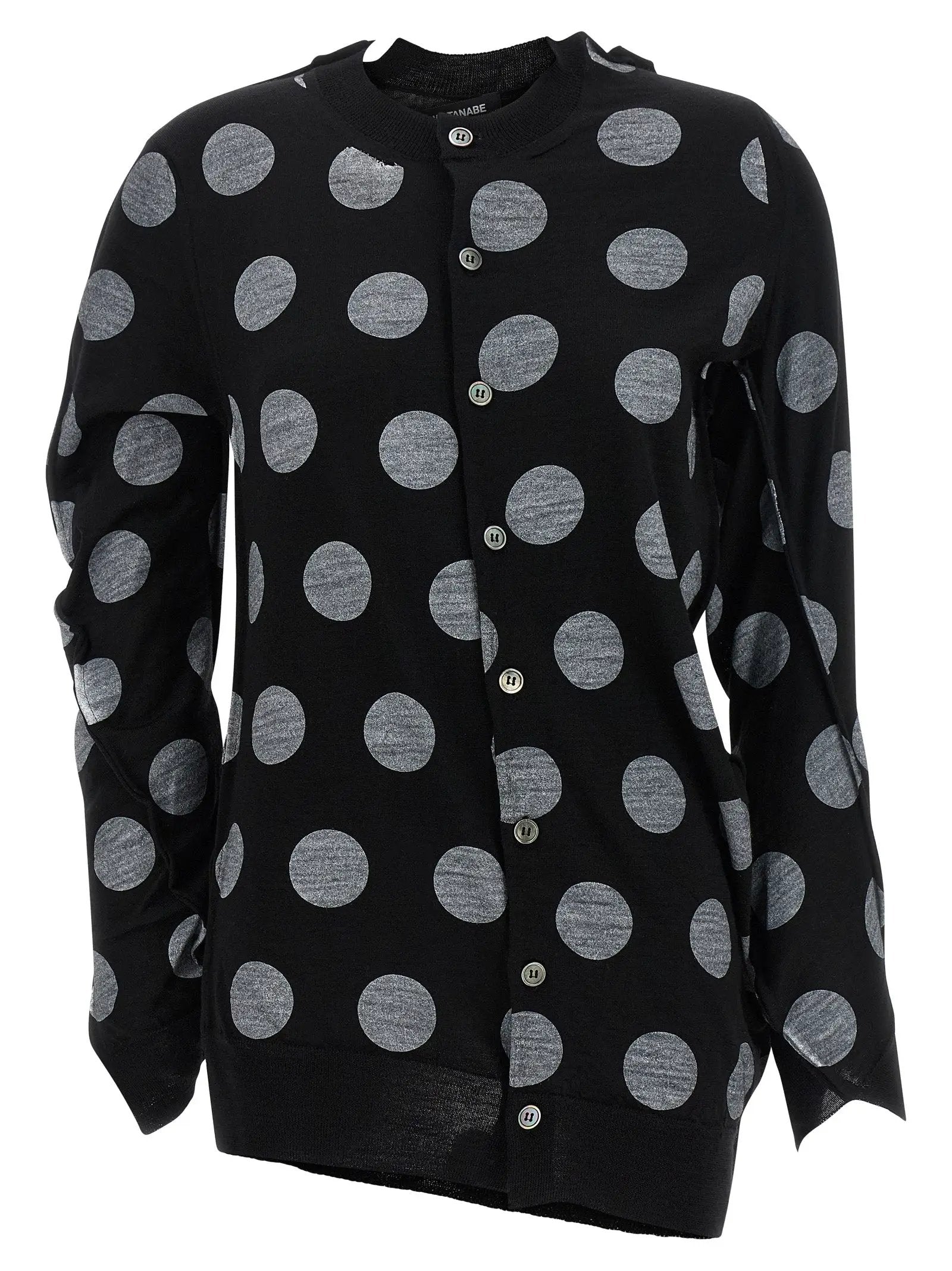 Junya Watanabe Bicolor Wool Cardigan