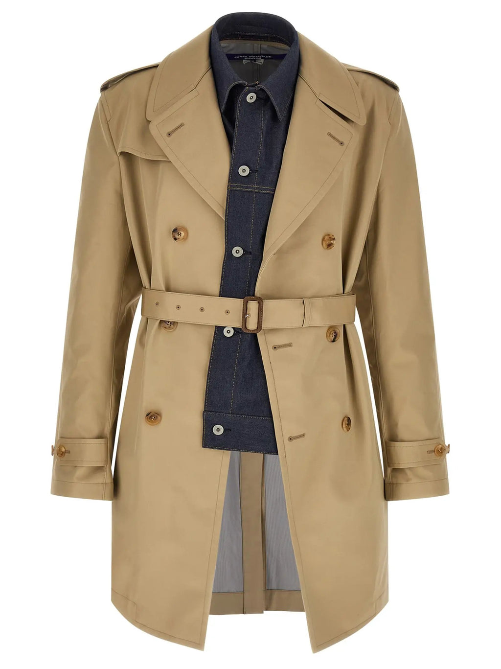 Junya Watanabe Beige Cotton Coat