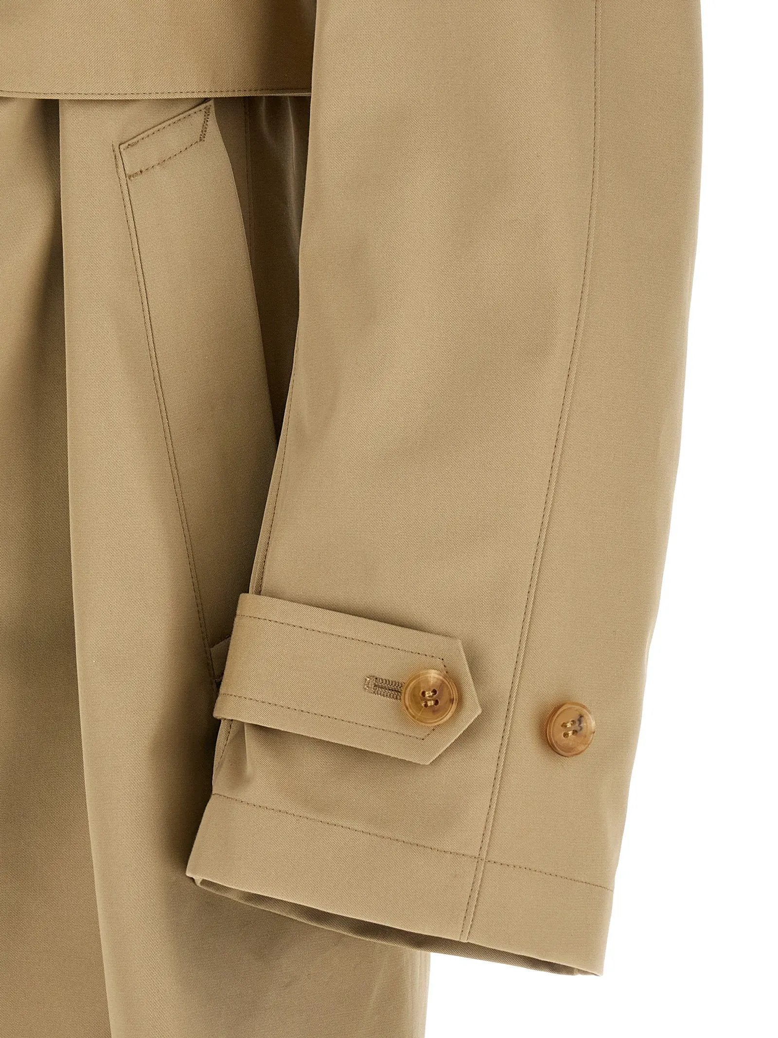 Junya Watanabe Beige Cotton Coat