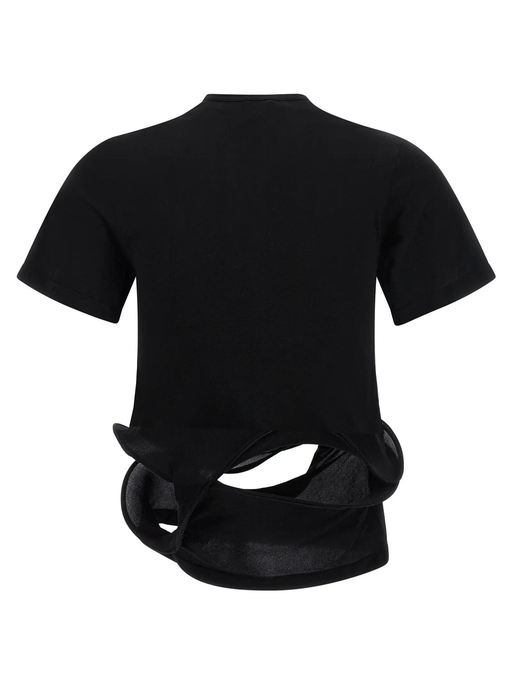 Junya Watanabe Black Nylon T-Shirt