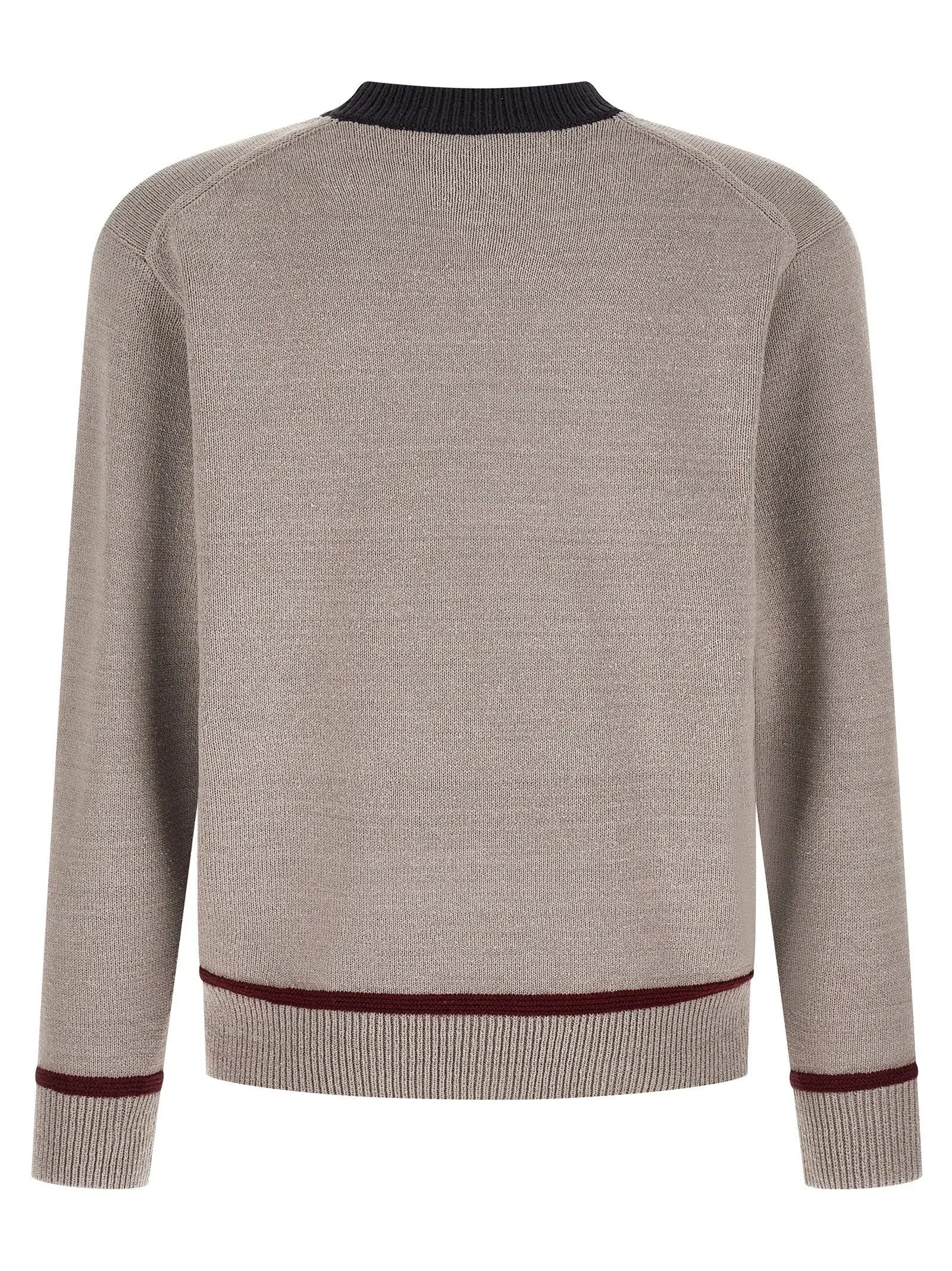 Junya Watanabe Gray Silk Cardigan