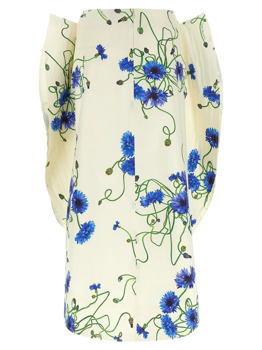 Stella McCartney Blue Cotton Mini Skirt